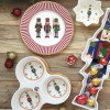 PRATOS SOBREMESA NUTCRACKER 19CM - CONJ.4