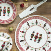 PRATOS SOBREMESA NUTCRACKER 19CM - CONJ.4