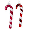 Decoração Candy Cane Vermelho 12cm