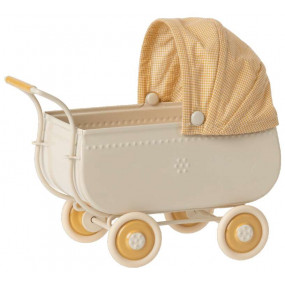 Carrinho Bebé Amarelo Maileg