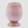 JARRA OVO ROSA 23CM