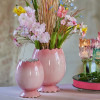 JARRA OVO ROSA 23CM