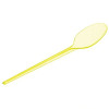Colheres Amarelo Flúor Transparente 16,5cm
