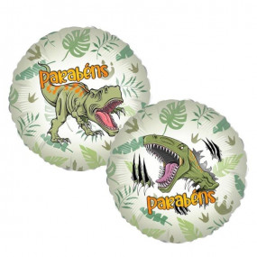 Balão Dinossauros PARABÉNS 45CM