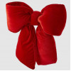 Laço Veludo Vermelho 43cm