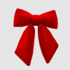 Laço Veludo Vermelho 25cm