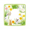 Pratos Bunnies e Daffodils
