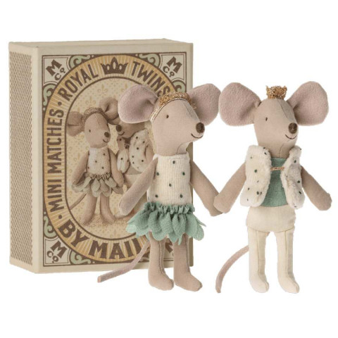 Ratinhos Gémeos Royal na Caixa Maileg