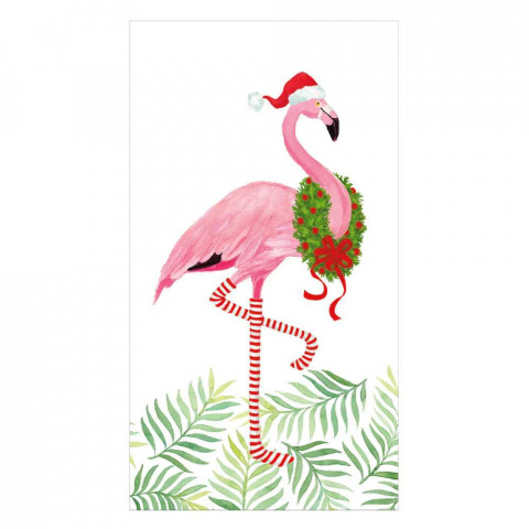 Guardanapos Christmas Flamingos