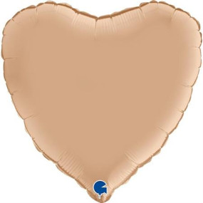 Balão Coração Nude 46cm