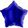 Balão Estrela Azul Escuro 46cm