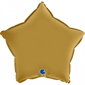 Balão Estrela Dourada 40cm