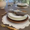 Faqueiro Bamboo Natural Dourado - 18pcs