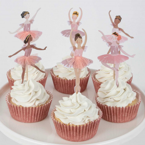 Kit Cupcakes Bailarinas