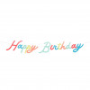 Grinalda Happy Birthday Personalizável com Idade