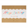Grinalda Happy Birthday Personalizável com Idade