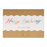 Grinalda Happy Birthday Personalizável com Idade