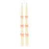 Velas Laços Rosa