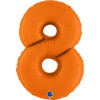 BALÃO #8 LARANJA 102CM