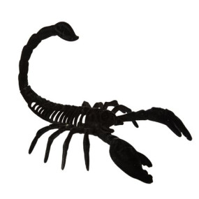 Escorpião Decorativo Veludo 20,5cm