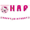 banner Happy Birthday Hello Kitty