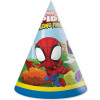Chapéus de Festa Spidey - Conj. 6