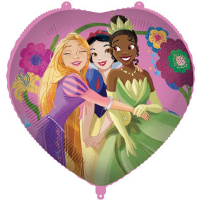 Balão Princesas Coração 46cm