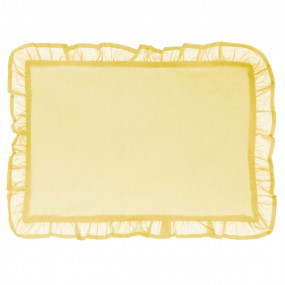 INDIVIDUAL RETANGULAR AMARELO FOLHO