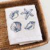 Toalhete Turco Conchas 30 x 30cm