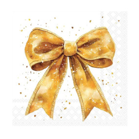 Guardanapos Laço Dourado
