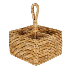 Suporte Talheres / CONDIMENTOS RATTAN