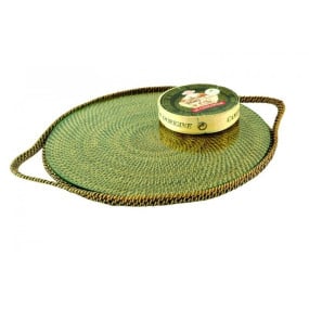 TABUA Queijos Rattan ESCURO