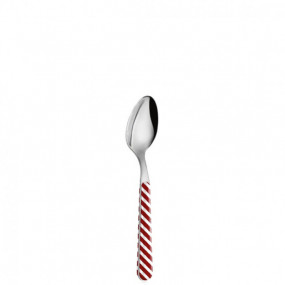 COLHER CAFÉ CANDY CANE RISCAS