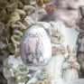 Ovo decorativo 10cm