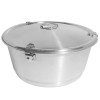 Forma Banho Maria com Tampa 22cm