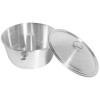 Forma Banho Maria com Tampa 22cm