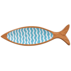 Prato Peixe Madeira 35cm