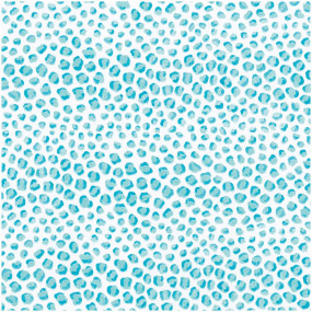 ROLO PAPEL Just Spots Turquoise