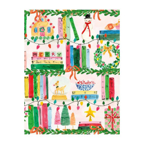 Postal Christmas Shelfie Blank