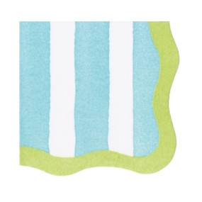 Guardanapos Cocktail CAFE STRIPE AQUA