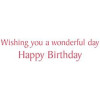 Postal Happy Birthday
