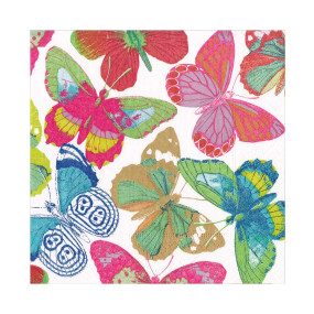Guardanapos Butterflies Bright