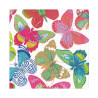 Guardanapos Butterflies Bright