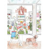 Postal Shop Girl Birthday