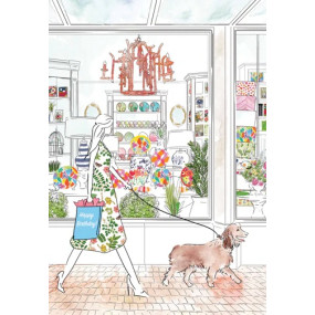 Postal Shop Girl Birthday
