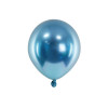 10 BALÕES METÁLICO Glossy AZUL 12CM