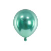 50 Balões Metálico Glossy Verde 12cm