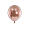 10 BALÕES METÁLICO Glossy ROSEGOLD 12CM