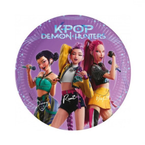 Pratos Guerreiras KPop 20cm