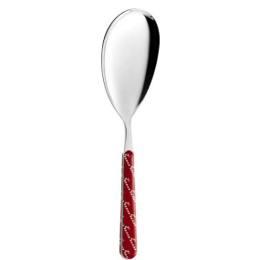 COLHER SERVIR CANDY CANE 2 VERMELHO